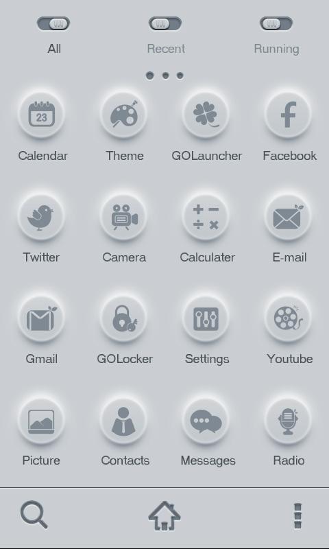 During - GO Launcher Theme