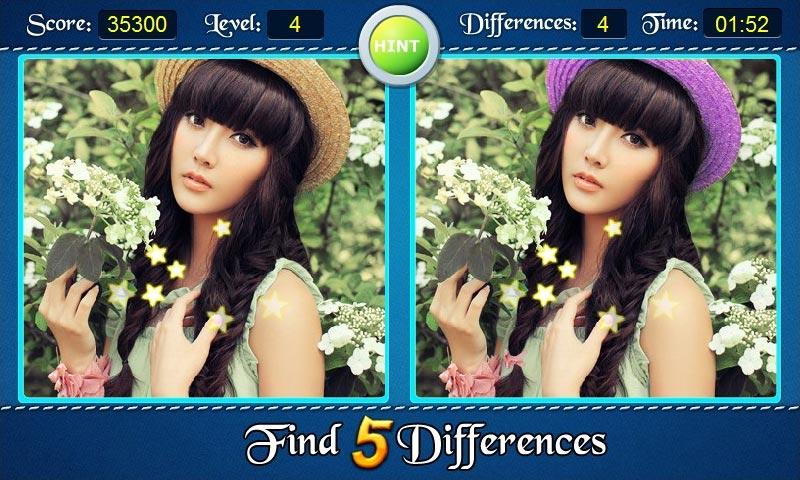 Find Five Differences