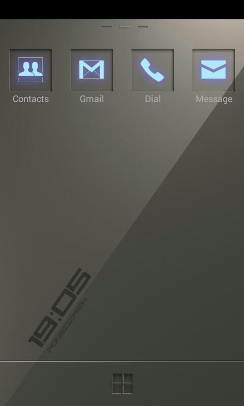 neonee GO Launcher EX Theme