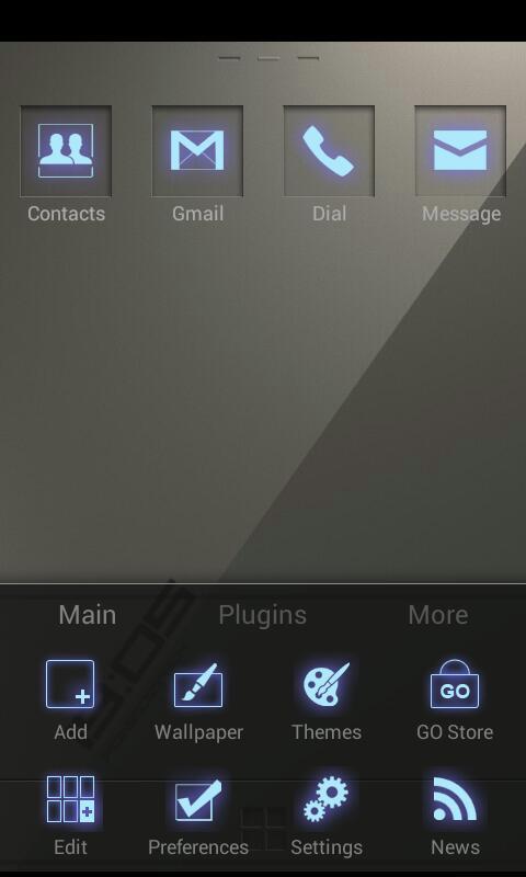 neonee GO Launcher EX Theme