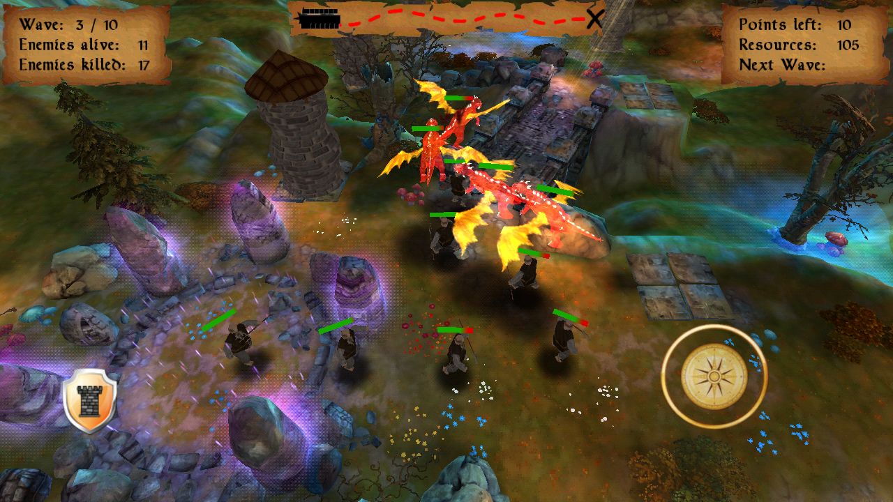 Tower Defense 3D - Fantasy!