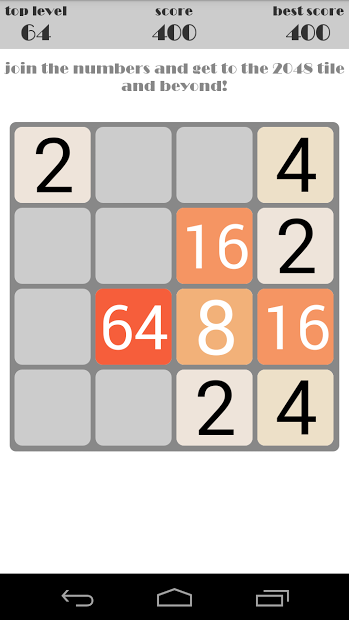 2048 & beyond