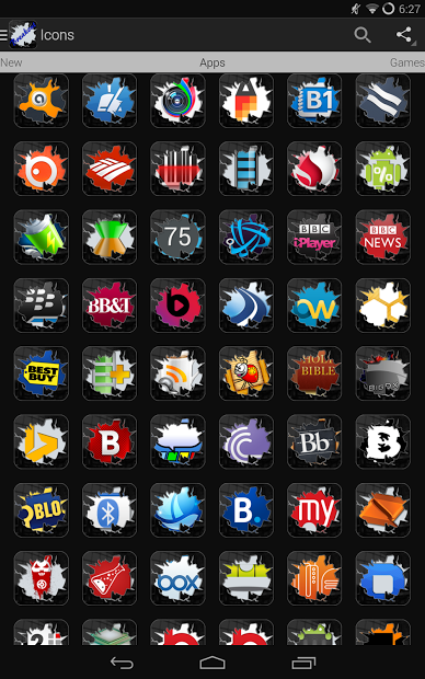 Breakout Black Multi Theme