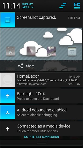 CM 11/10.2 THEME MIUI BLUE