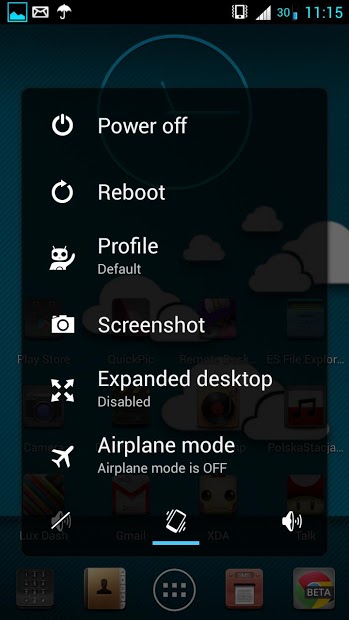 CM 11/10.2 THEME MIUI BLUE