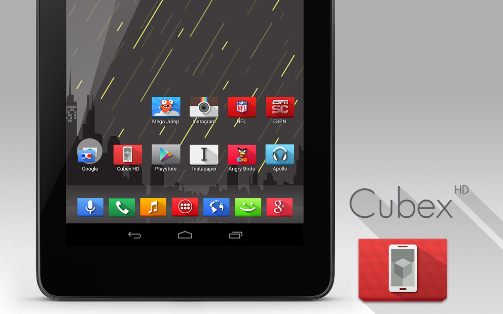 Cubex Go Apex Nova Theme HD