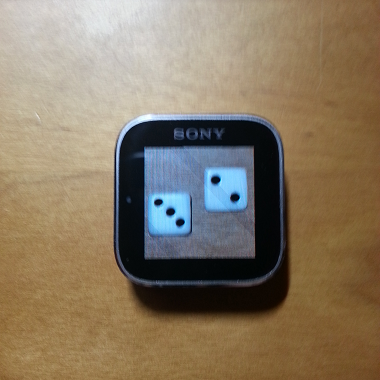 Dice for Sony SmartWatch