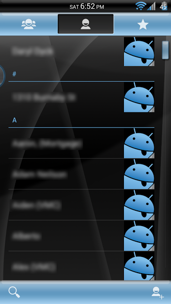 Gloss Blue CM11/AOKP Theme