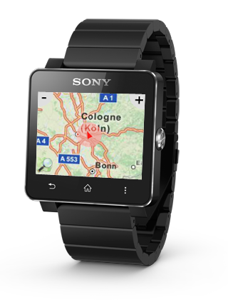 GPS Maps for SmartWatch2
