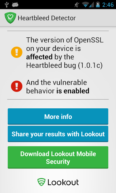 Heartbleed Detector