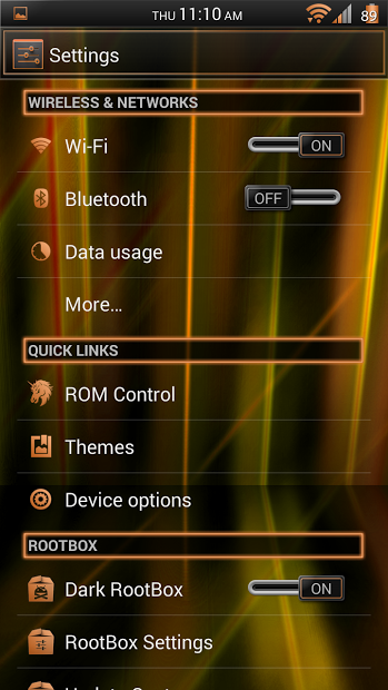 Laser Orange CM11/AOKP Theme