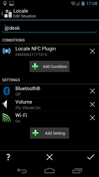Locale NFC Plugin
