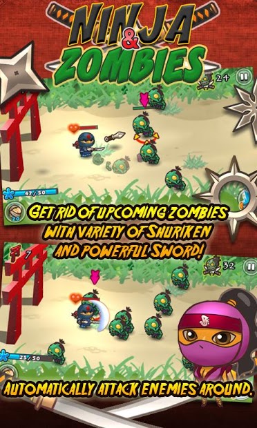 Ninja and Zombies