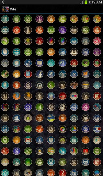 Orbs Icons