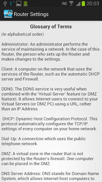 Router Settings Pro