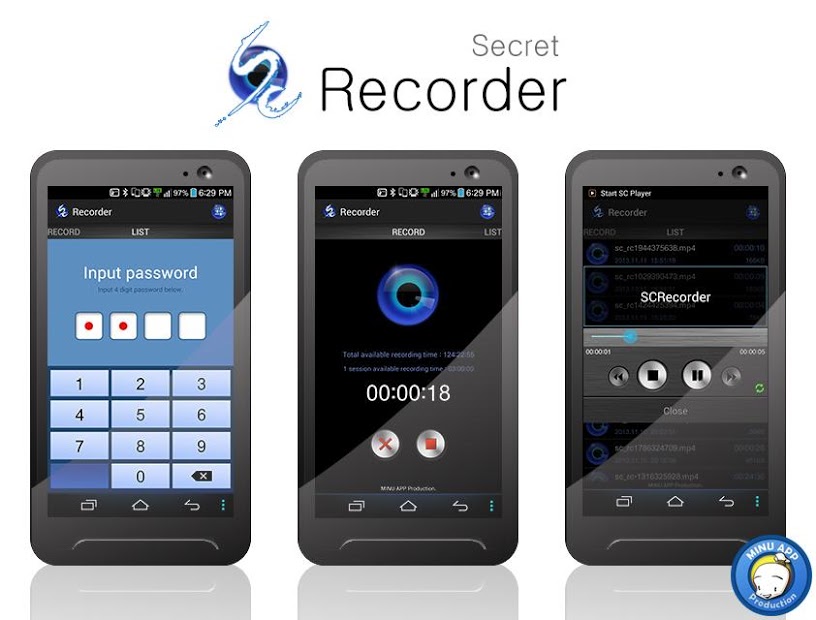 secret camera recorder for android