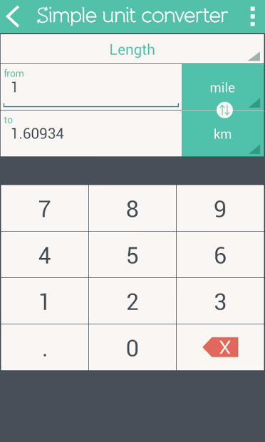 Simple Unit Converter