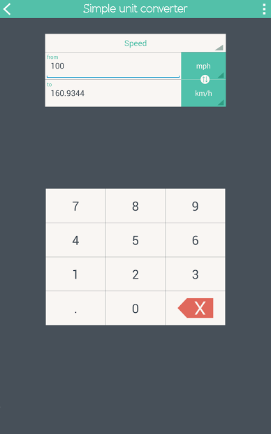 Simple Unit Converter