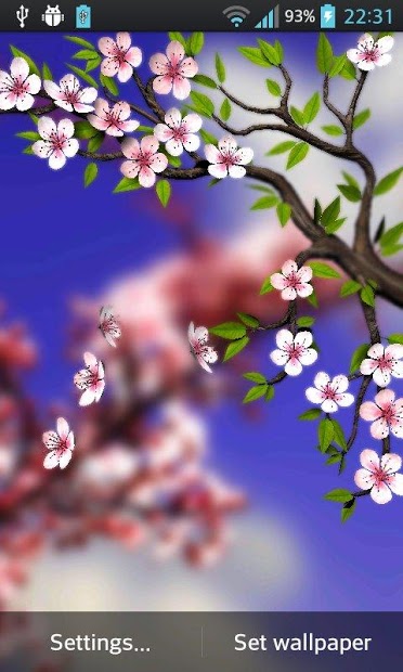 Spring Flowers 3D Parallax Pro