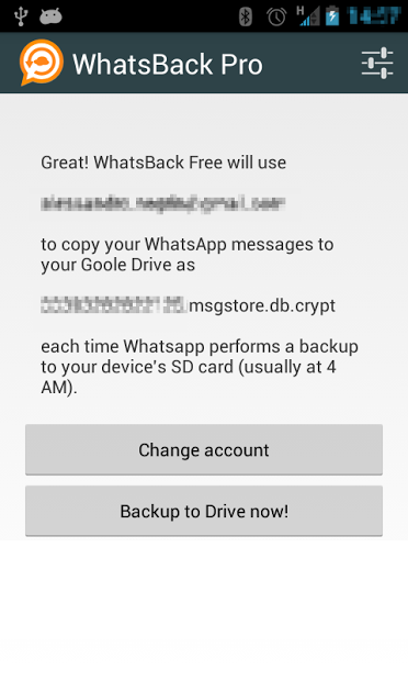 WhatsBack Pro: WhatsApp Backup