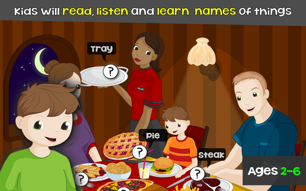 Words For Kids: Reading Games