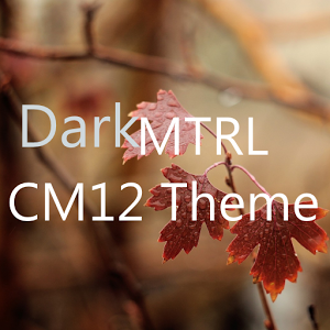 DarkMTRL Thyrus CM12 Theme 