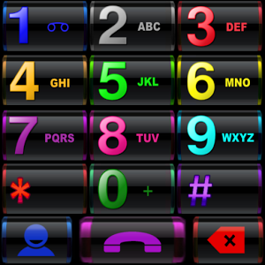 THEME BLACK COLORS EXDIALER 