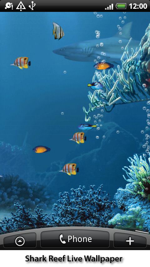 Shark Reef Live Wallpaper