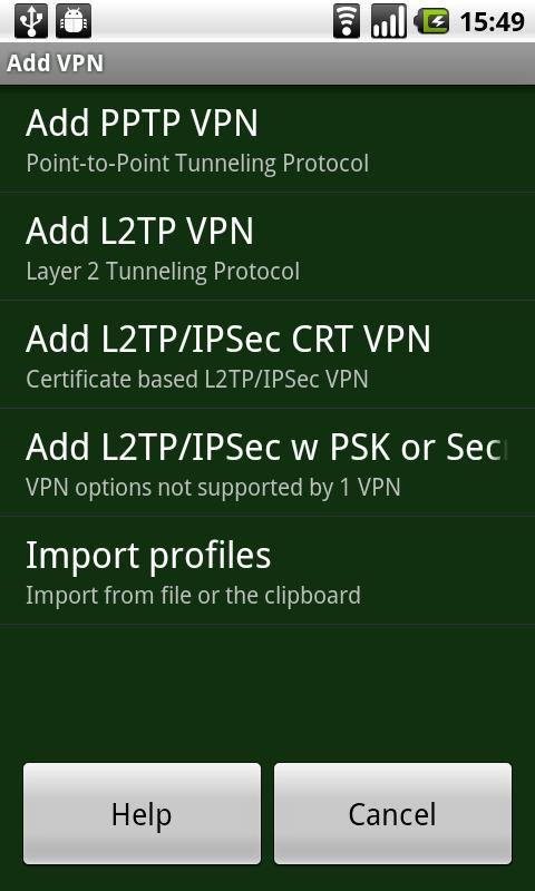 1 VPN - Connect in 1 Tap