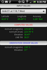 Satellite Finder