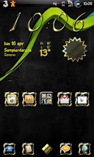 GoldFrame Theme GO Launcher EX