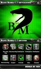 Blackmamba GO launcherEX Theme