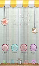 Candy Store GO Launcher Theme