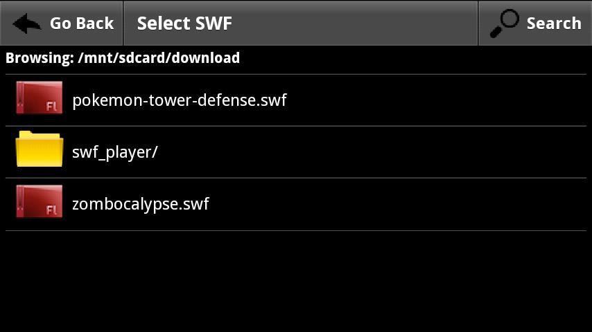 SWF Player (no ads)