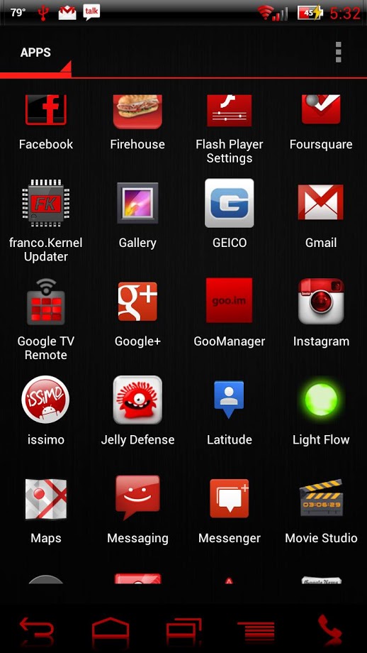 NateModz Red CM10 Theme