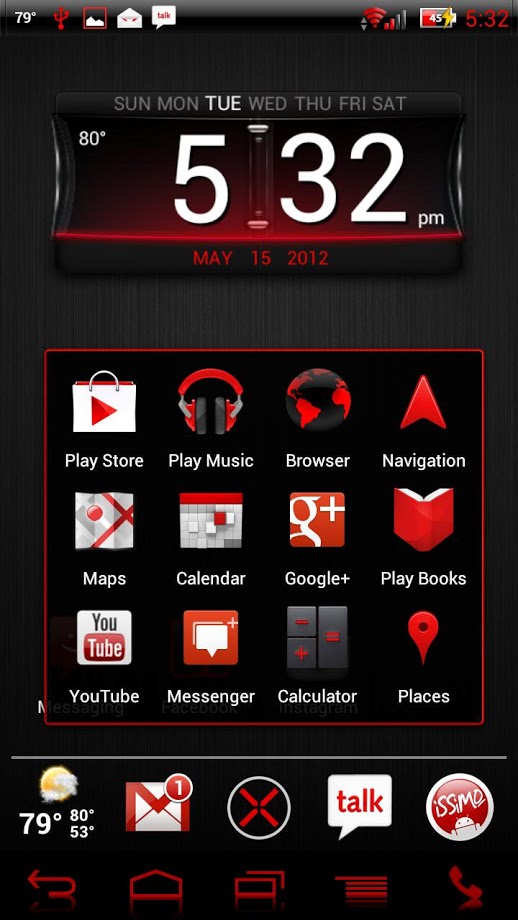 NateModz Red CM10 Theme