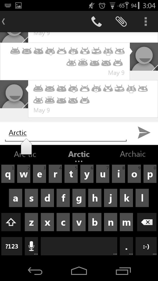 Arctic Grey CM10.1 AOKP Theme