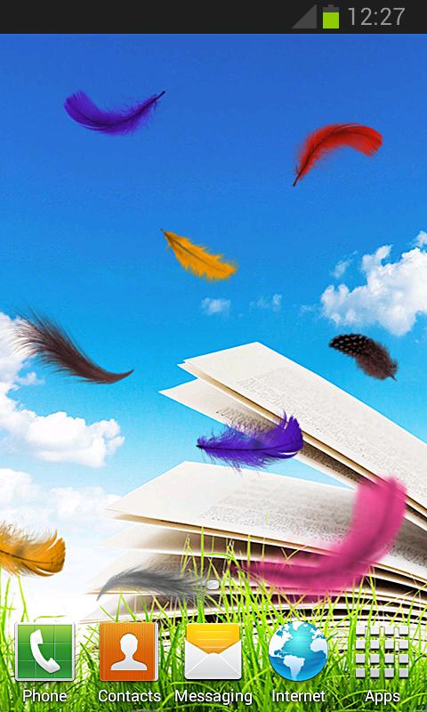 Feather Live Wallpaper HD Full