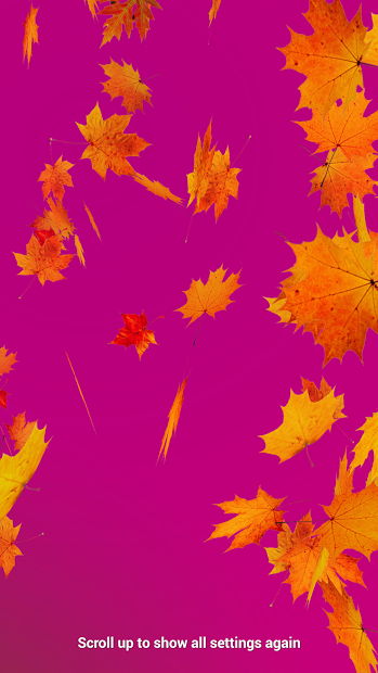 Autumn Leaves Live Wallpaper