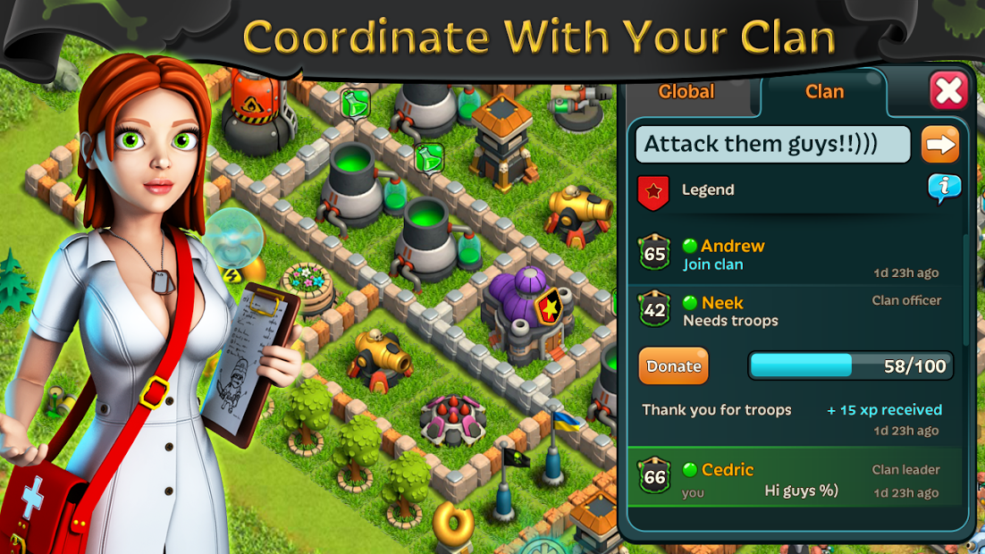 Battle of Zombies: Clans MMO