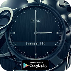 Download Black clock live wallpaper PRO  APK For Android | Appvn Android
