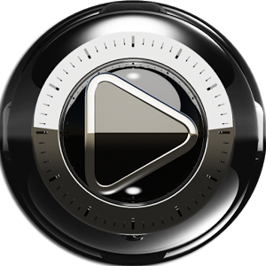 black luxury poweramp skin 1.40