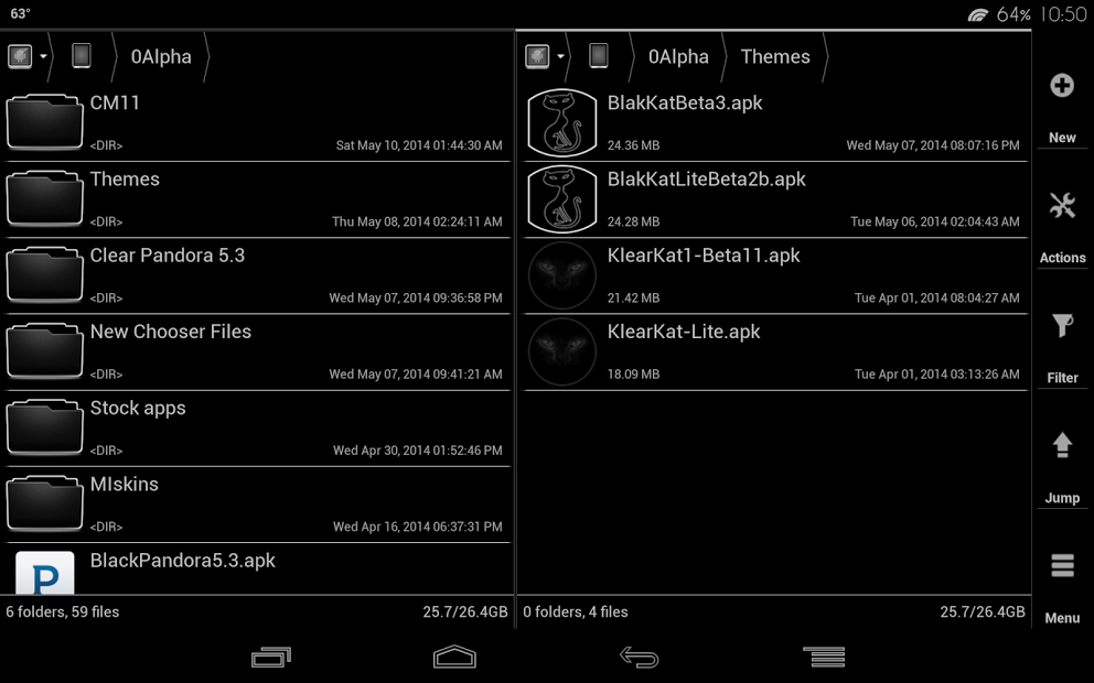 BlakKat Full CM11 Theme - Root