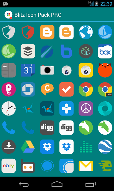 Blitz PRO (Icon Pack)