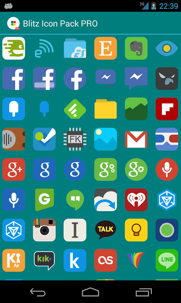 Blitz PRO (Icon Pack)