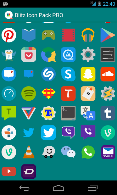 Blitz PRO (Icon Pack)