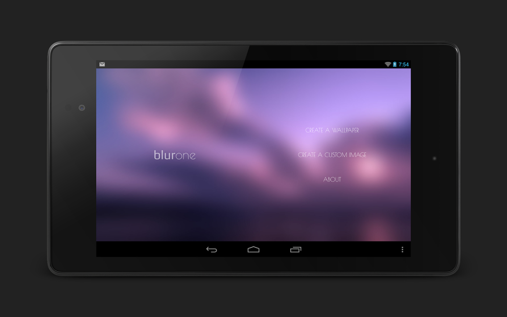 Blurone -Blur effect wallpaper