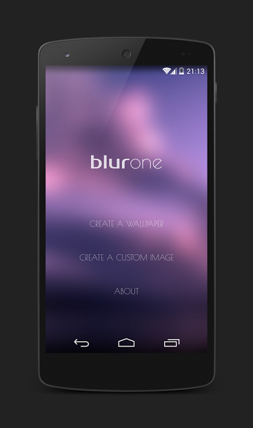 Blurone -Blur effect wallpaper