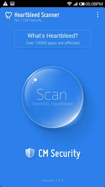 CM Security Heartbleed Scanner