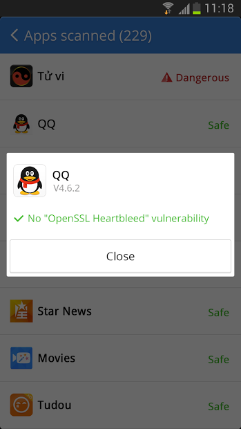 CM Security Heartbleed Scanner